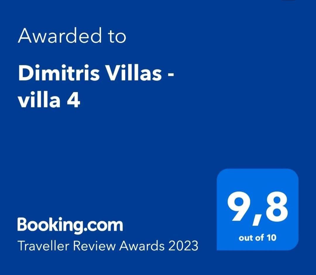 Dimitris Villas - Villa 4 Ormos Panagias Eksteriør billede