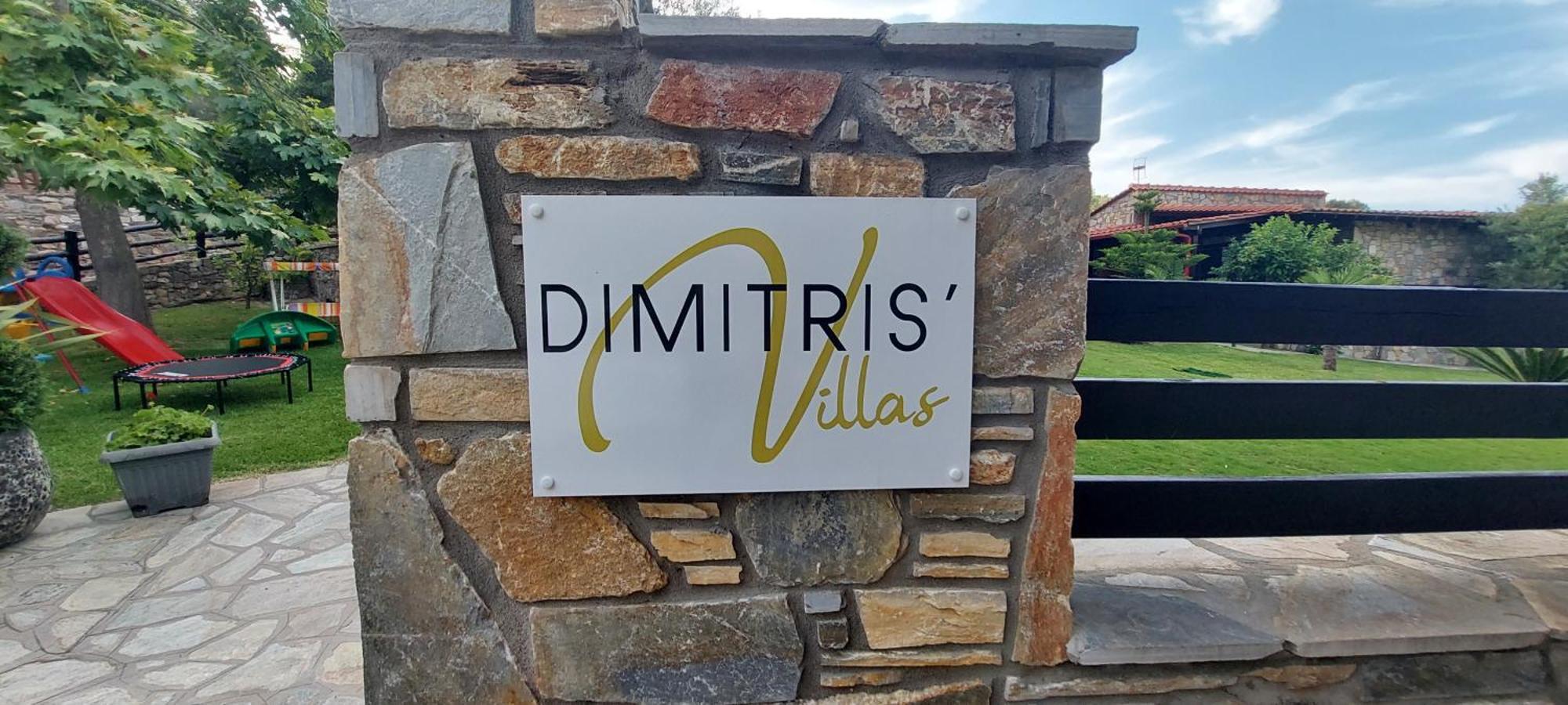 Dimitris Villas - Villa 4 Ormos Panagias Eksteriør billede